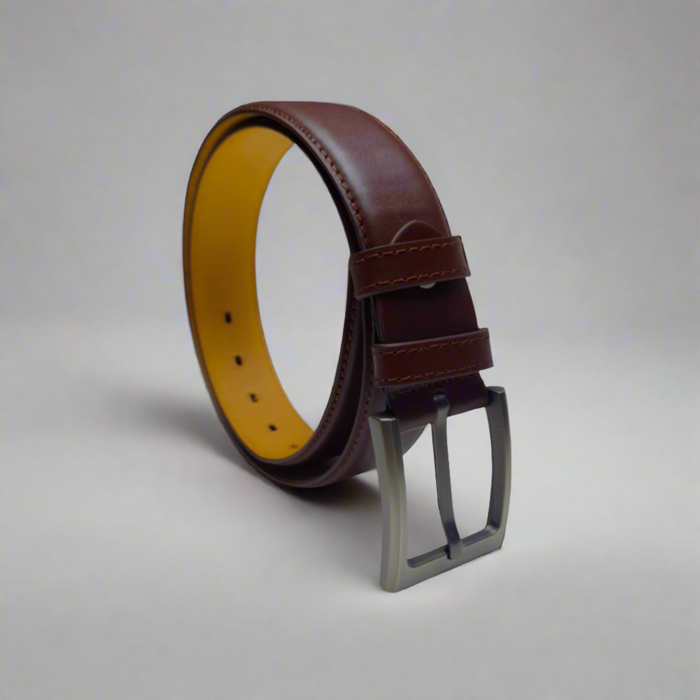 Elevate your style with Premium Men's Waist Belt. High Quality vegetable tanned genuine 100% leather chromium free no itching itch-free itch rash allergy safe eco friendly environment sustainable luxurious stylish one size original chocolate fashion exclusive mens male men cheapest price in Sydney Melbourne Australia